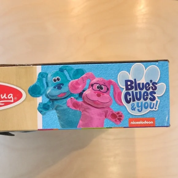 Blue's Clues Hand Puppets NEW 🩵🩷 Soft Plush 5 Piece Set Melissa & Doug 🎁 Gift - Picture 3 of 4